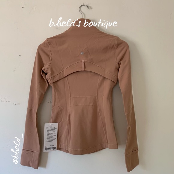lululemon Define Jacket *Luon Pink Clay Brown Tan Neutral Size 4 Brand New NWT - Picture 9 of 12